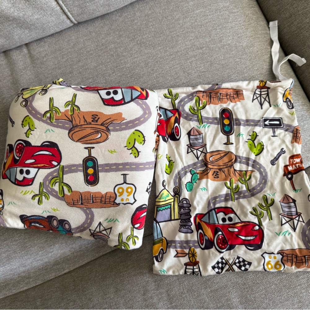 Little Sleepies - OG Car Print - Crib Sheet With Sheet Bag